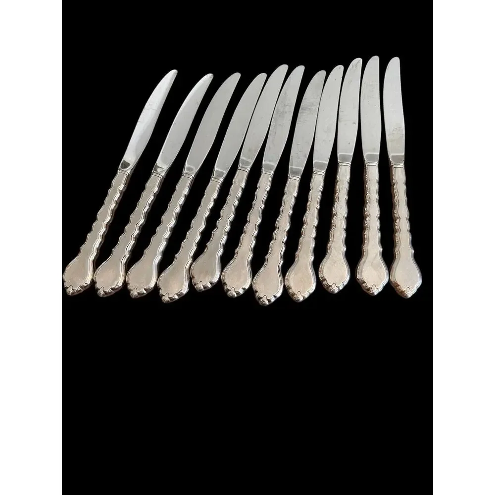 CELLO Oneida Community Stainless Steel Flatware 11 Dinner Knives Discontinued